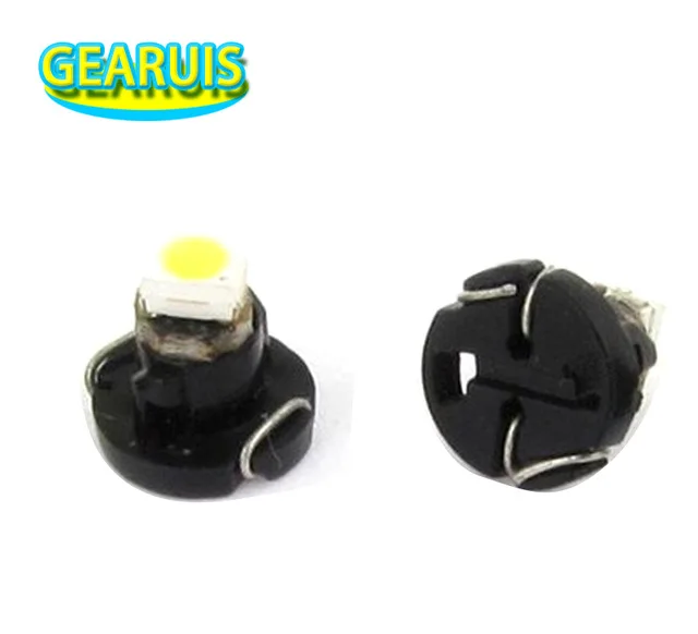 

20X T3 T4.2 T4.7 1 SMD 1210 3528 Светодиодные 1SMD B8.5D Лампы для приборной панели салона автомобиля Светодиодные белые красные синие зеленые