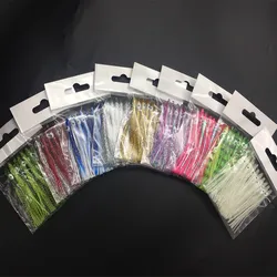 10Pcs* 7cm Saltwater Soft Jigging Bait Sea Fishing Silicone Artifical Soft Lures Needle-shaped Octopus Skirt Squid Lure Rig