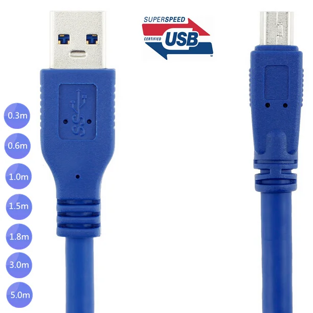 Kabel USB 3.0 A męski AM do Mini USB 3.0 Mini 10-pinowy męski kabel USB3.0 0,3 m 0,6 m 1 m 1,5 m 1,8 m 3 m 5 m 1 stóp 2 stopy 3 stopy 5 stóp 6 stóp 10 stóp 3 5 metrów