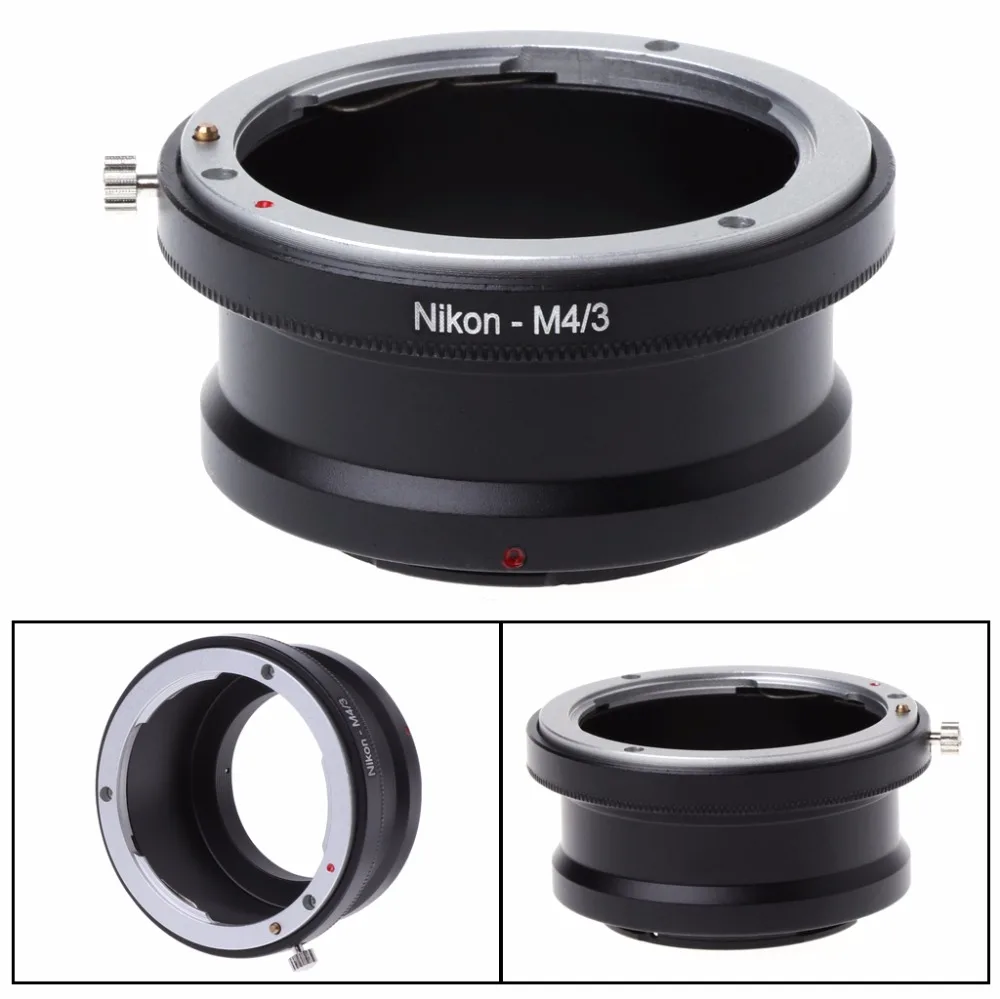 OOTDTY Camera Lens Adapter AI-M4/3 Mount Adapter Ring For Nikon F AI AF Lens to Micro 4/3 Olympus Panasonic Dropshipping