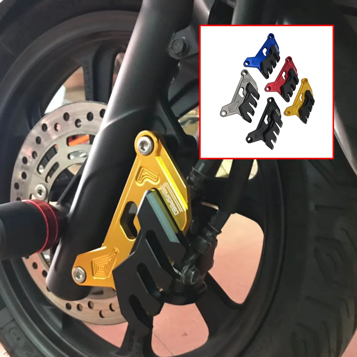 

SEMSPEED CNC Motorcycle Modified For Honda PCX 150 PCX 125 2018 2019 2020 Decorative Front Disc Brake Pump Cover Guard Protector