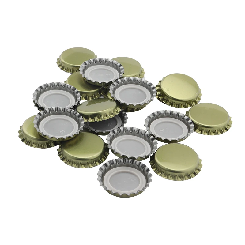 10Pcs/lot Beer Bottle Cap Beer Lid Bottles Stopper Lid Cover Homebrew beer tool