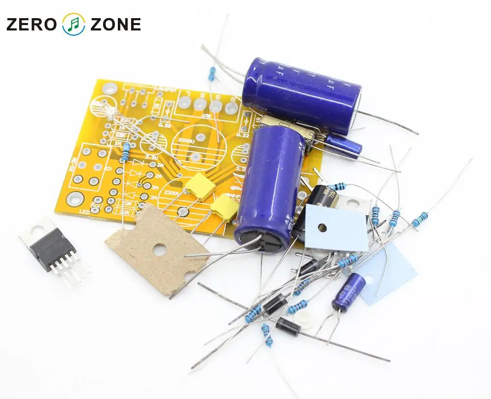 GZLOZONE Classic LM1875T / TDA2030A Dual-channel Power Amplifier Kit