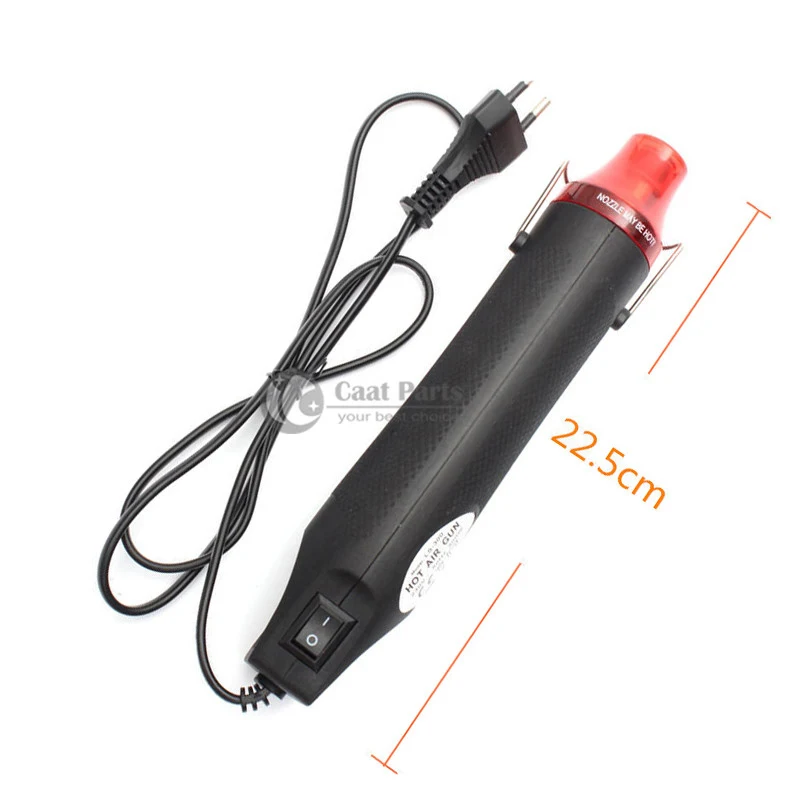 1PC 220V  Heat Gun and 1PCS (30cm * 3 meters) Photosensitive Dry Film , DIY Manual materials, Enthusiasts essential