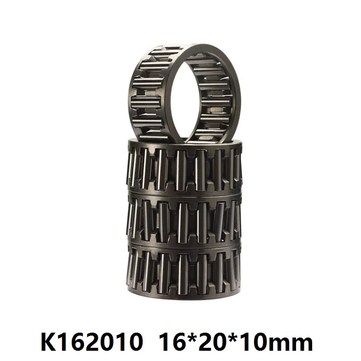 

100pcs K162010 K16X20X10 radial needle roller and cage assemblies 16x20x10mm needle roller bearing