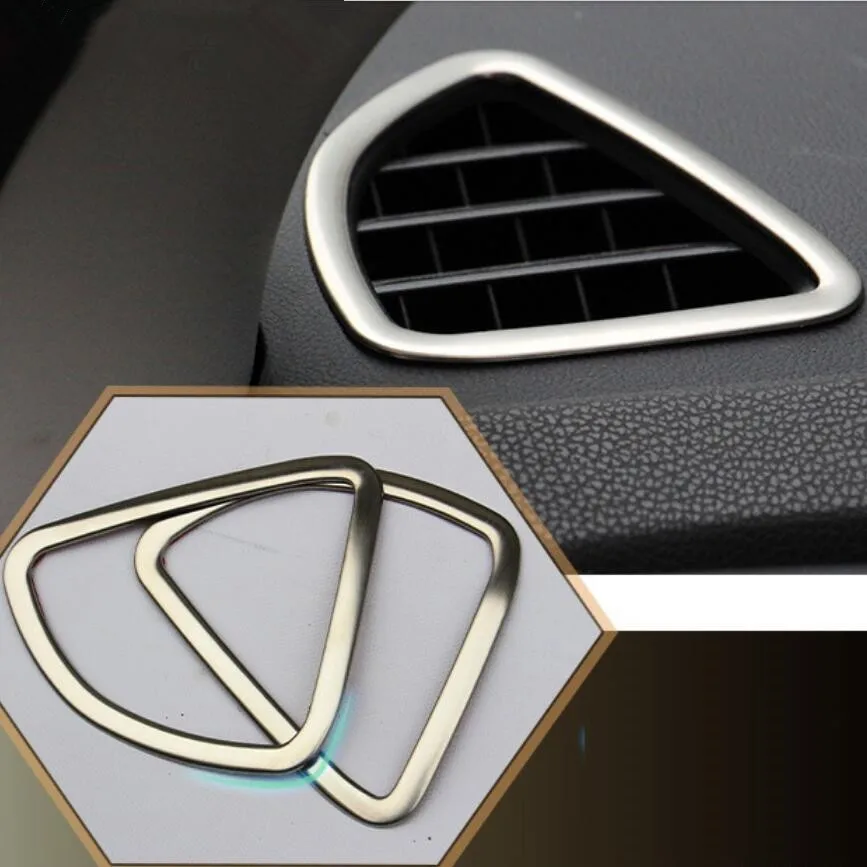 Car interior air vent decorative trim frame sticker case For Mitsubishi ASX 2011-2019, Auto Accessories car styling