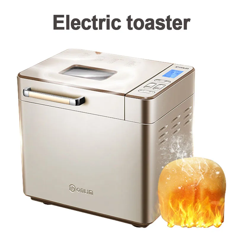 

220v Electric toaster bread baking machine breadmaker household multifunction intelligent toast yogurt flour-mixing bread maker