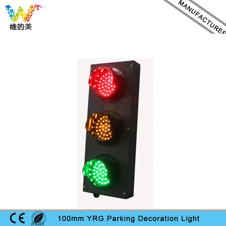 Mini Stainless Steel DC 24V 100mm Red Yellow Green Hotel Parking Hollway Decoration Light