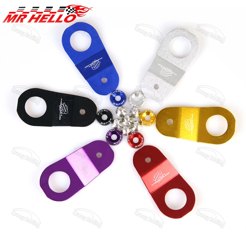 Aluminum Car Radiator Stay Bracket For Honda Civic EK 96-00 Purple Tank Bracket Racing Refrigeration Bracket Car Radiator Stay
