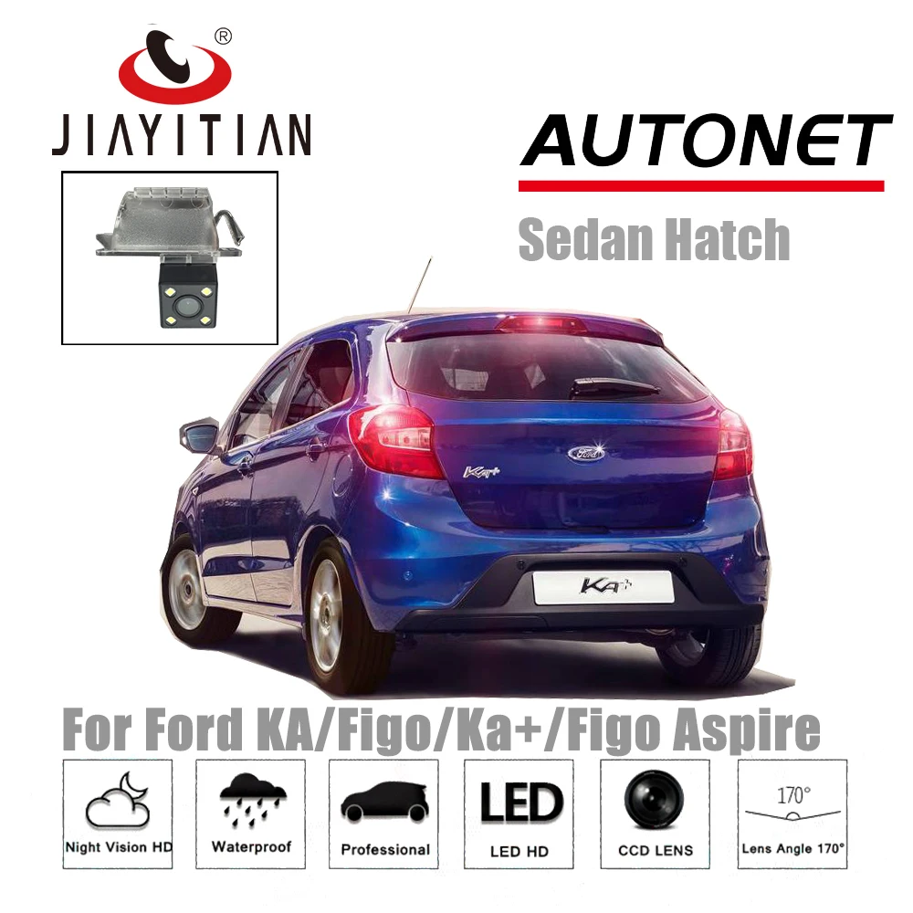 

JIAYITIAN камера заднего вида для Ford KA/Figo/Ka +/Figo Aspire/CCD/ночное видение/камера номерного знака/резервная камера парковочная камера