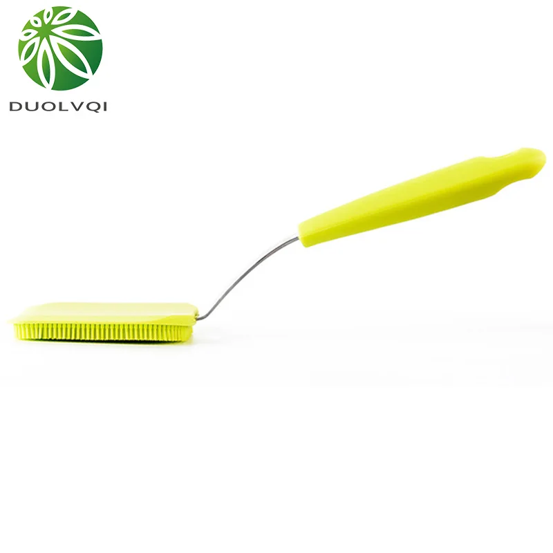 Multifunctional Silicone Pot Cleaning Brush New Arrival Pan Dishes Cleaning Sponge with Handle Kitchen Accessories