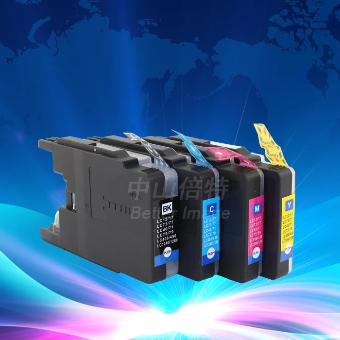 

INK WAY 4 Compatible LC1240 / LC1280 Ink Cartridges for Brother Printers Black + Colour,3 SETS 1 LOT