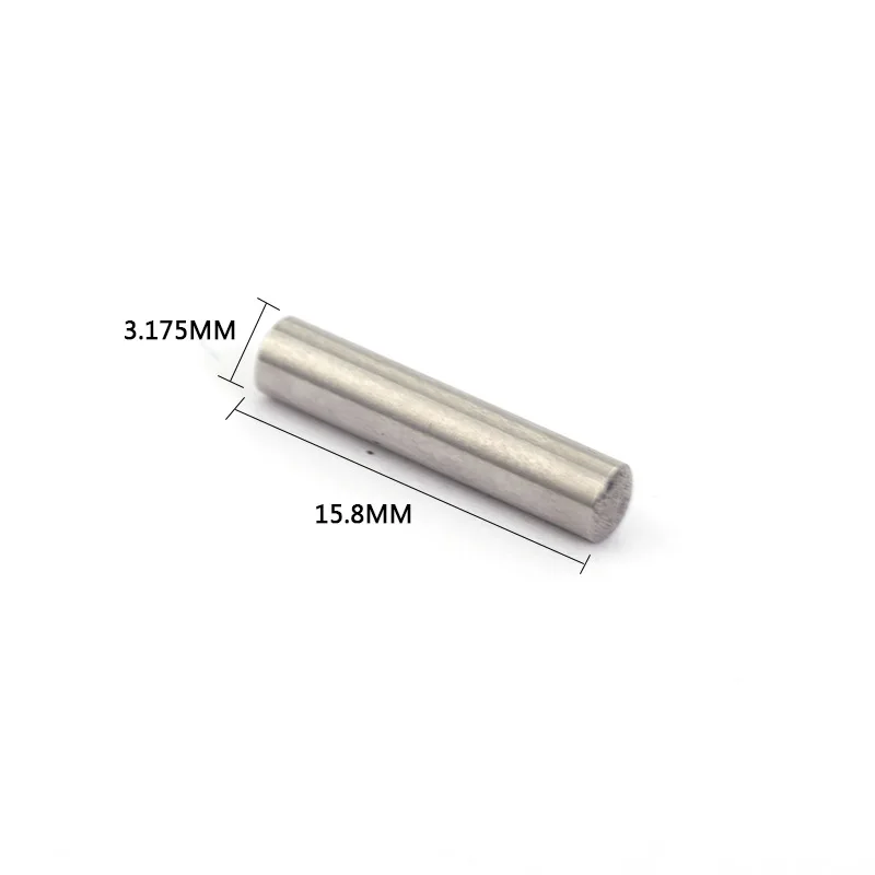 Stainless Steel Fixture Dowel Cylindrical Pin Positioning Pin For Metal Processing Hardware Accessories Total Length 15.8mm