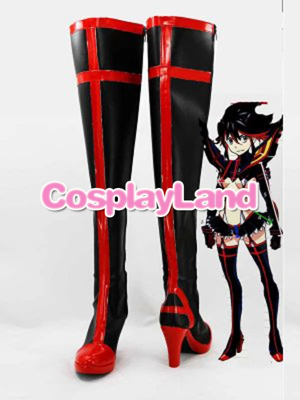 

Customize Boots KILL la KILL Cosplay Ryuko Matoi Cosplay Boots Custom Any Size Anime Party Boots