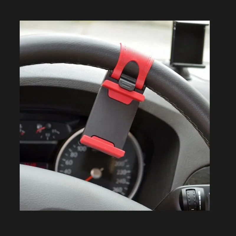 Universal car phone holder steering wheel clip bracket for Cadillac Jaguar Volvo Land Rover Range Rover/Evoque/Freelander/Discov