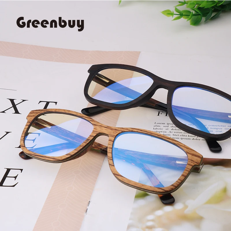 Anti-blue Light Glasses Fashion for Men And Women Handmade Bamboo Sunglasses  UV 400 Ultimate Protection Male  Have A Gift Box