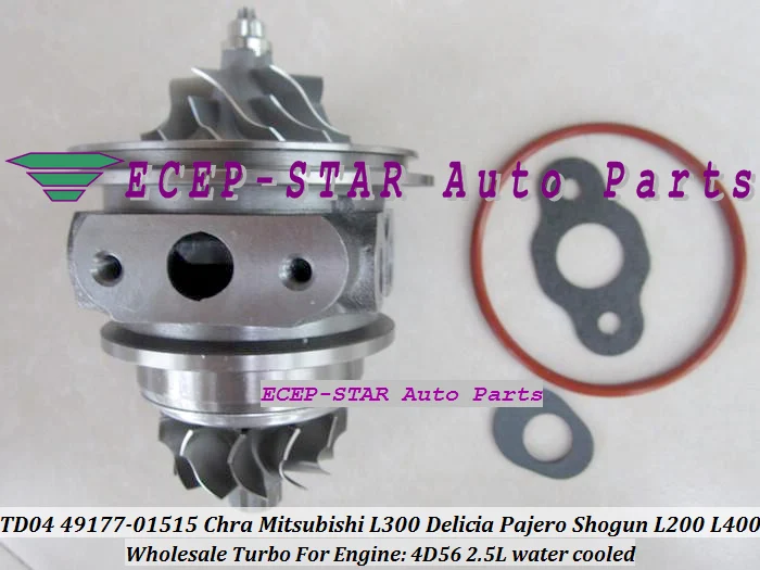 

Картридж Turbo CHRA Core TD04 49177-01512 для Mitsubishi Delica L300 L200 Pajero Shogun для Hyundai galloper 4D56 2.5L Water C