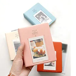 64 pochettes Polaroid Album Photo Mini étui de rangement instantané pour Fujifilm Instax Mini Film 8 corée Instax Album Fotografia