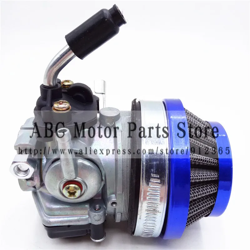 mini 49CC  Performance 19mm Carb Carburetor Air Filter Assembly for 2-stroke 47cc 49 Cc Mini Pocket Bike ATV