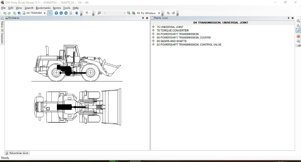 New Komatsu Electronic Parts Catalogue Linkone CSS Parts Book Viewer 5.11 2022 (COMPLETE SET) FULL MODELS For Global Market