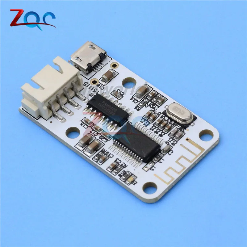 DC 5V Micro USB Power 3W+3W Bluetooth 4.0 Audio Receiver Board Wireless Digital Mini Bluetooth Amplifier Module 3W*2 For Speaker