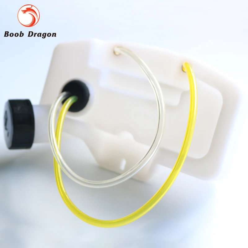 FVITEU Plastic Gas Fuel Tank 900ml FOR 26cc RC Boat Marinerc White