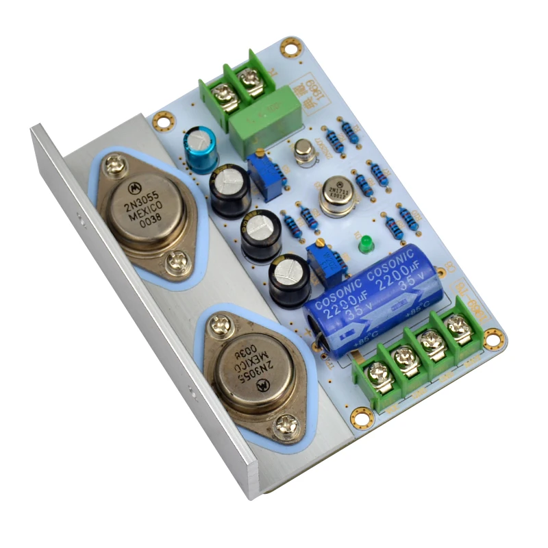 AIYIMA 1Pcs 1969 Klasse A Endstufe Bord 10-15W HiFi Audio Amplificador MOT/2N3055 PCB montiert Bord Und Diy Kits