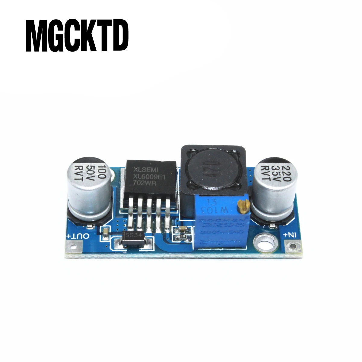 original XL6009 DC-DC Booster module Power supply module output is adjustable Super LM2577 step-up module