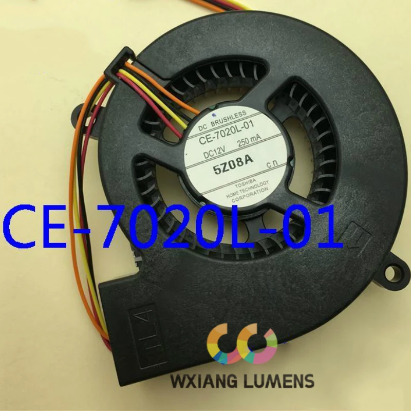 Original OEM Projector Blower Cooling Fan CE-7020L-01 12V 250MA 70*68*20MM Fit for EB-CE260Wi CE310Wi EB-CU600X CU600Xi CU600W