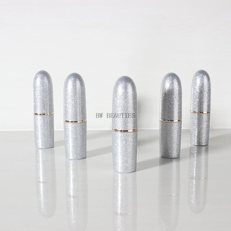 100Pcs/Lot Bullet Shape Empty Lipstick Tubes Homemade Lip Balm Tube Packaging Material Inner Diameter 12.1mm Good Quality