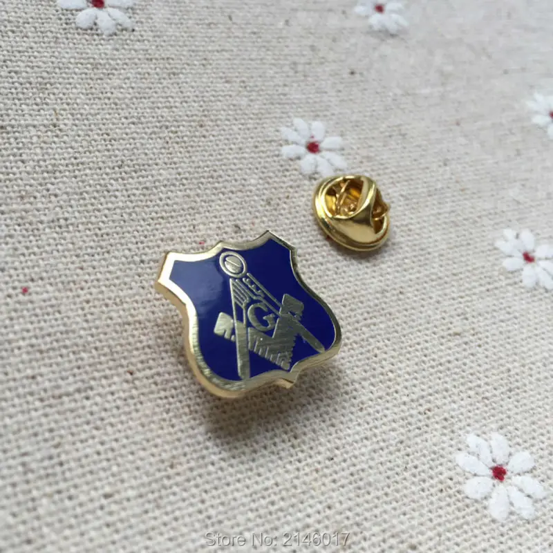 

50pcs Blue Lodge Square and Compass with G Masonic Regalia Lapel Pin for Freemason Fellow Gifts Free Masons Enamel Pins Badge