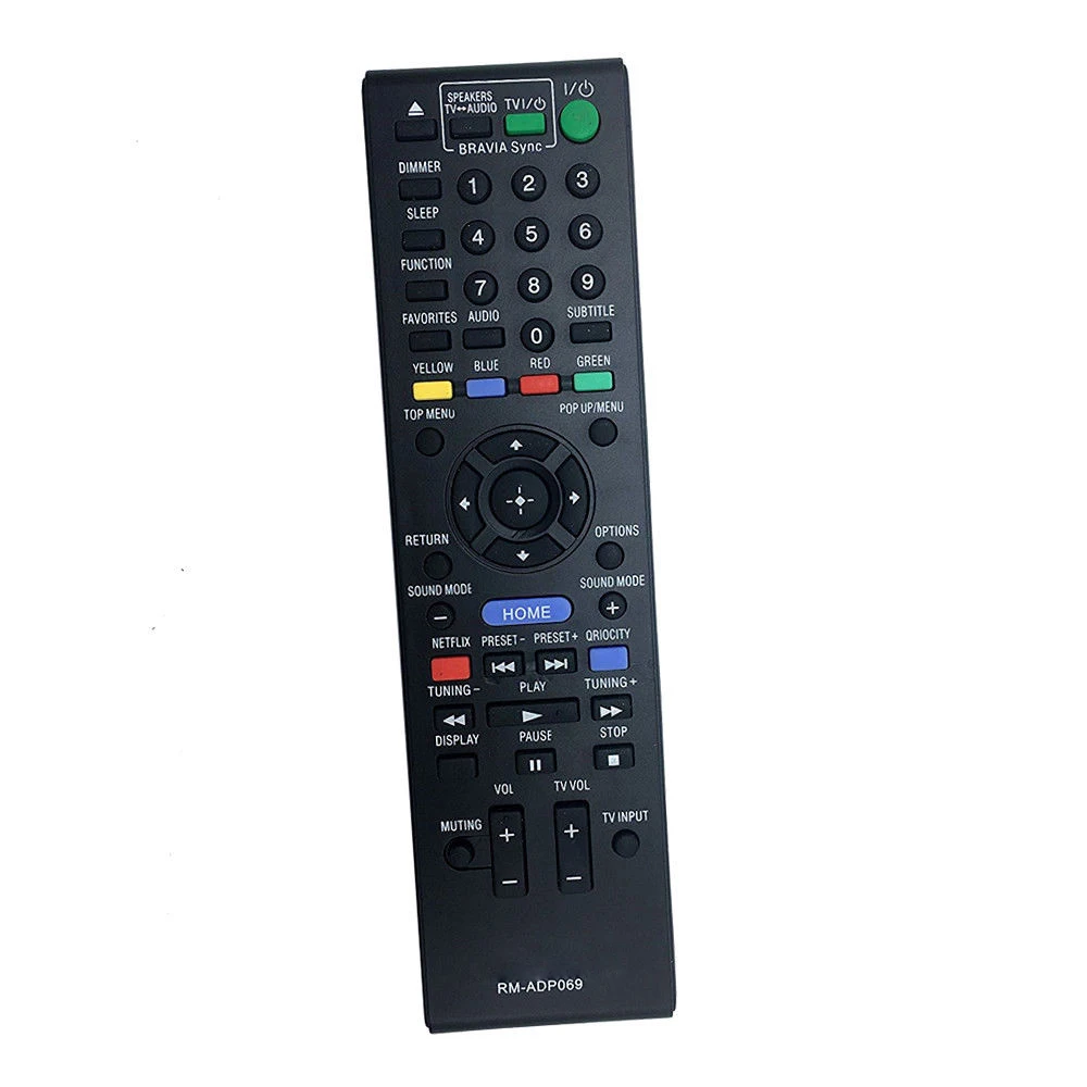 New RM-ADP069 Remote Control fit for Sony AV System BDV-N890W BDV-T57 BDV-E280 HBD-E580