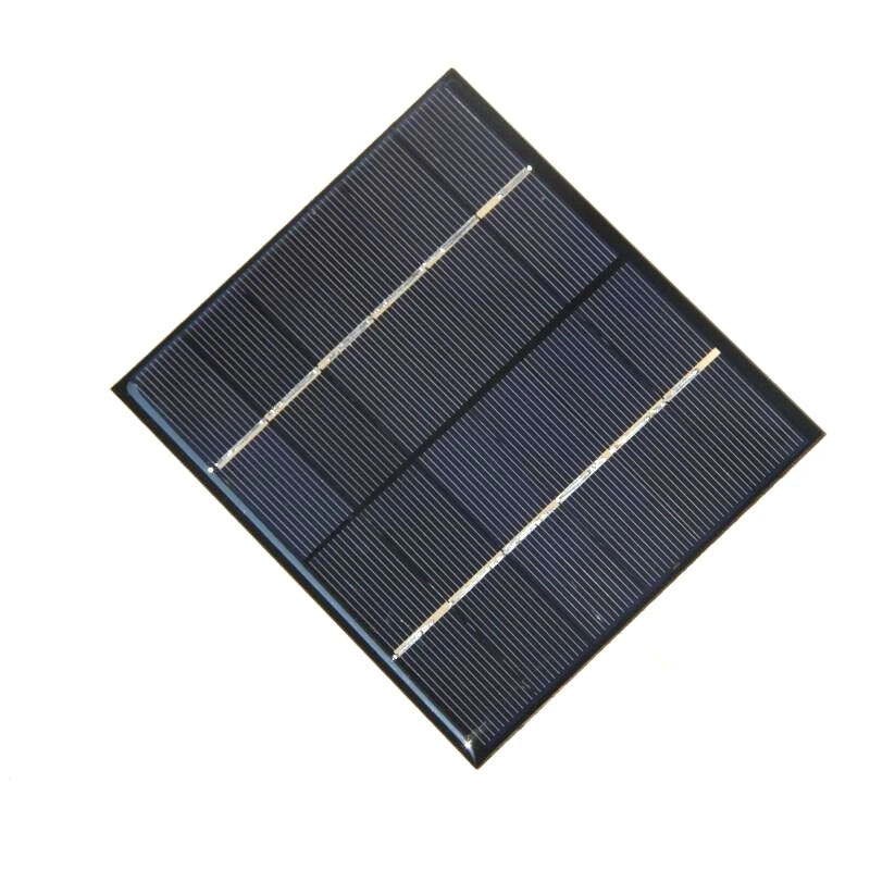 BUHESHUI 2.5W 6V Mini Solar Cell DIY Polycrystalline Solar Panel Solar Power Battery Charger 115*130*3MM10PCS/Lot Free Shipping