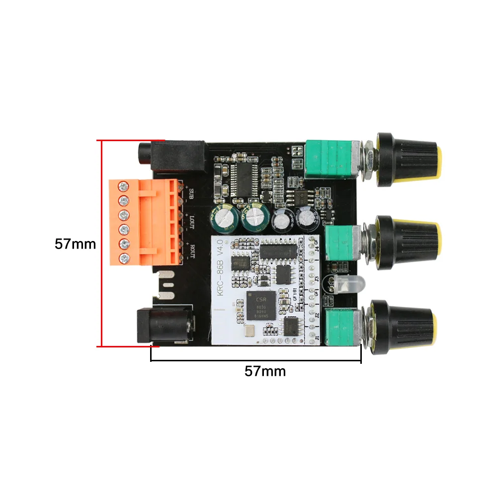 TPA3110 D2 Digital Amplifier Board 15W*2+30W 3.5mm AUX 2.1 Channel Stereo Active Power Amplifier Bluetooth-compatible 