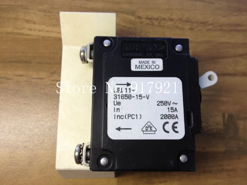 [ZOB] The United States AIRPAX LEL11-31650-15-V equipment Ebers breaker 2P15A 250V switch device  --5pcs/lot