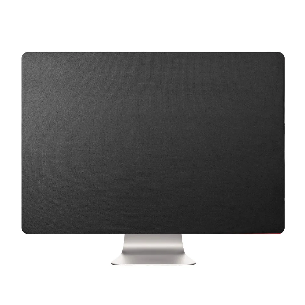 2019New Silver Polyester Stretch Computer Monitor Dust Cover Protector with Inner Soft Dust Covers for Apple iMac LCD Screen