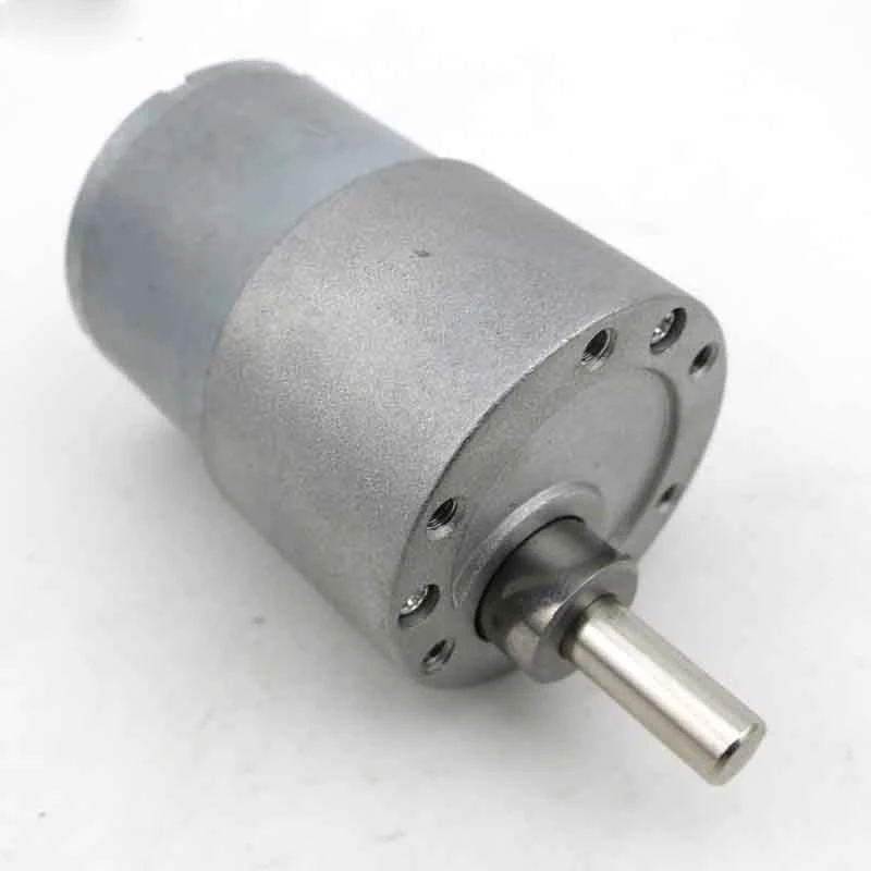 37-type gear motor, robot deceleration motor, model motor, DIY four-wheel drive making parts, 12v motor