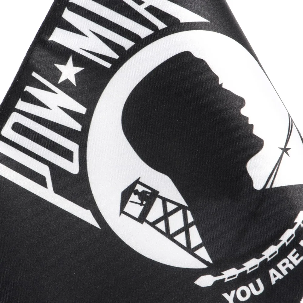 العالمي للدراجات النارية 6x9 "البوليستر الأمتعة الرف القطب جبل POWMIA العلم ل هارلي ياماها هوندا سوزوكي كاواساكي نماذج