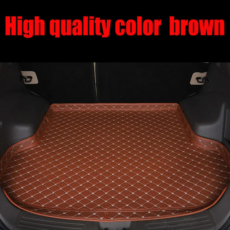 

Custom make car Trunk mats special for Chevrolet Sonic Aveo captiva Malibu Cruze 5D car styling carpet rugs liners