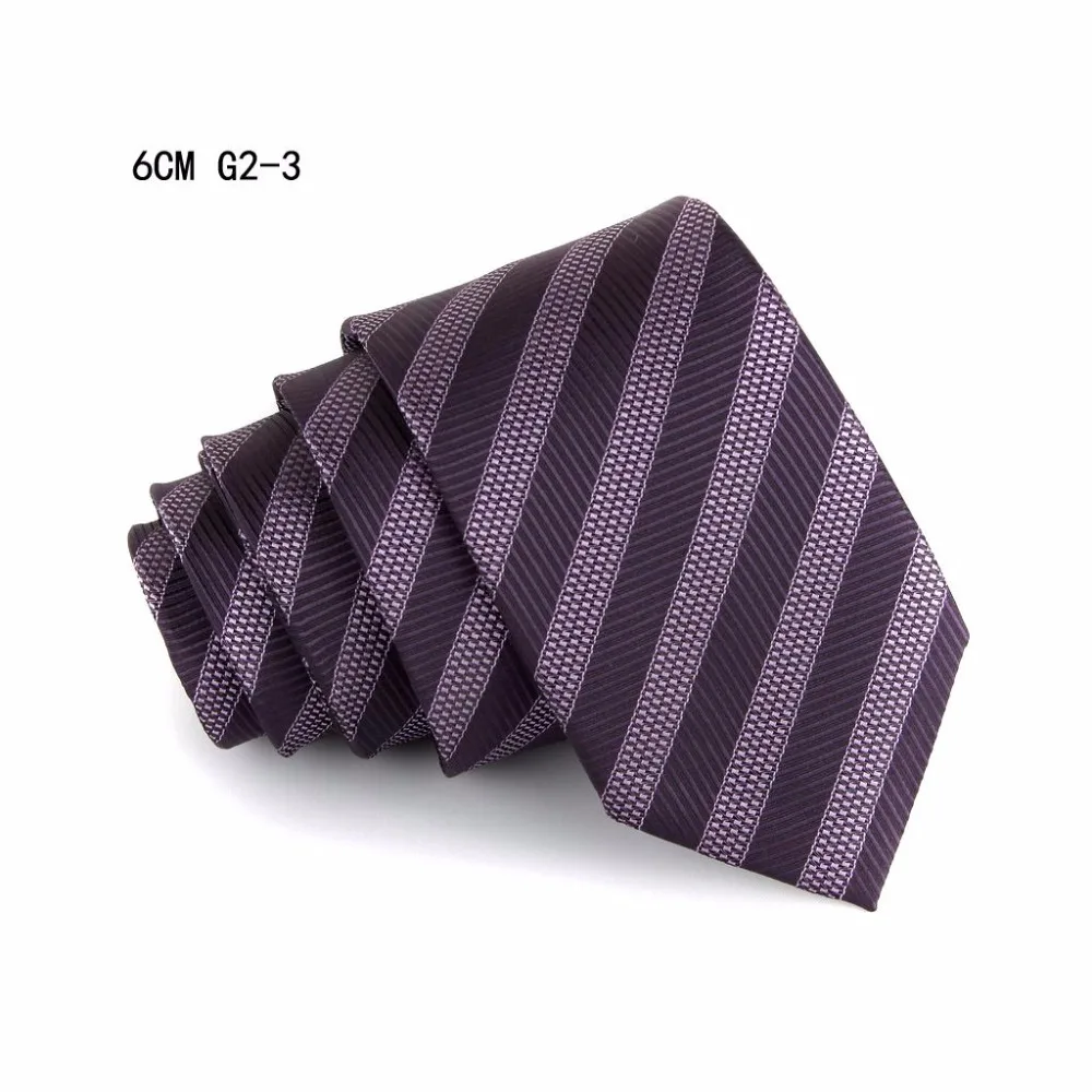 2019 FASHION Striped Men's Fashion Skinny Neck Ties for men 6cm width