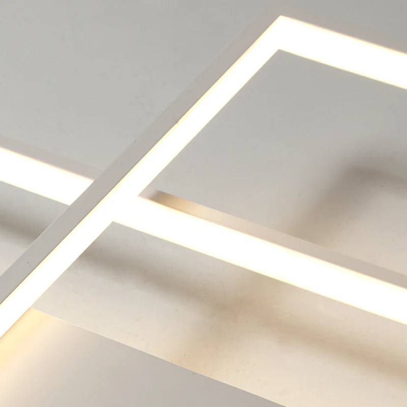 NEO Gleam nuovo arrivo lampadario a soffitto a LED nero/bianco per soggiorno sala studio camera da letto lampadario a soffitto moderno in alluminio