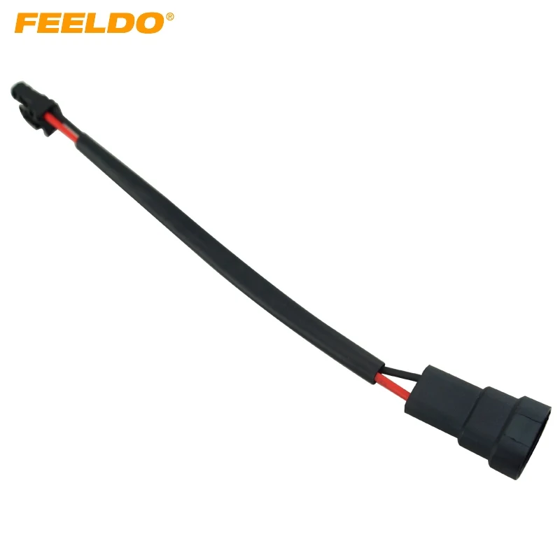 

FEELDO 10Pcs Power Wire Adapter Cable For DENSO(Koito) D4S/D4R OEM Xenon HID Retrofit Ballast To 9005(HB3)/9006(HB4) Socket