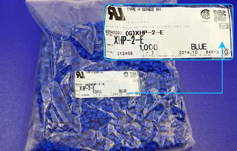 XHP-2-E Blue color housings Connectors terminals housings 100% new and original parts