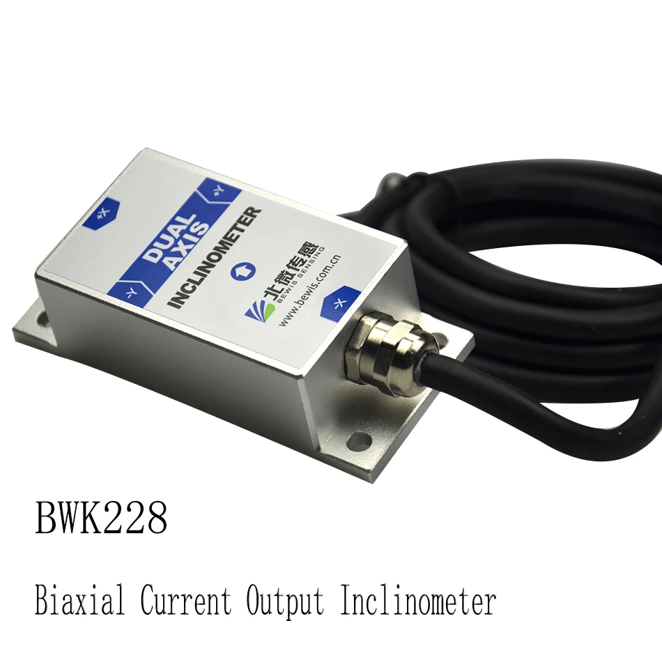 BWK228 Dual-Axis Current Output Inclination Sensor Inclinometer Meter Slope