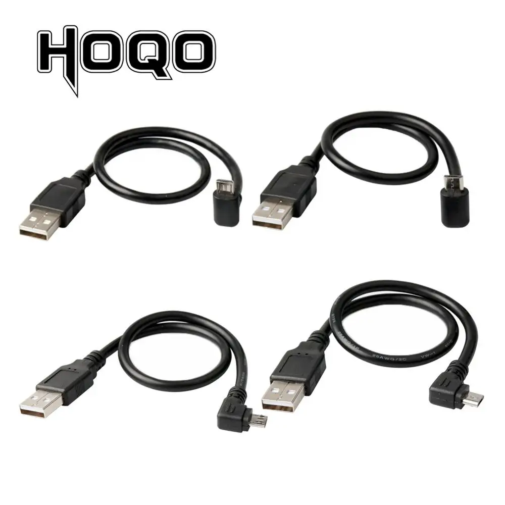 micro usb right angle Cable Up/Down/Left/Right Angled 90 Degree USB Micro USB Male to USB male Data Charge connector Cable