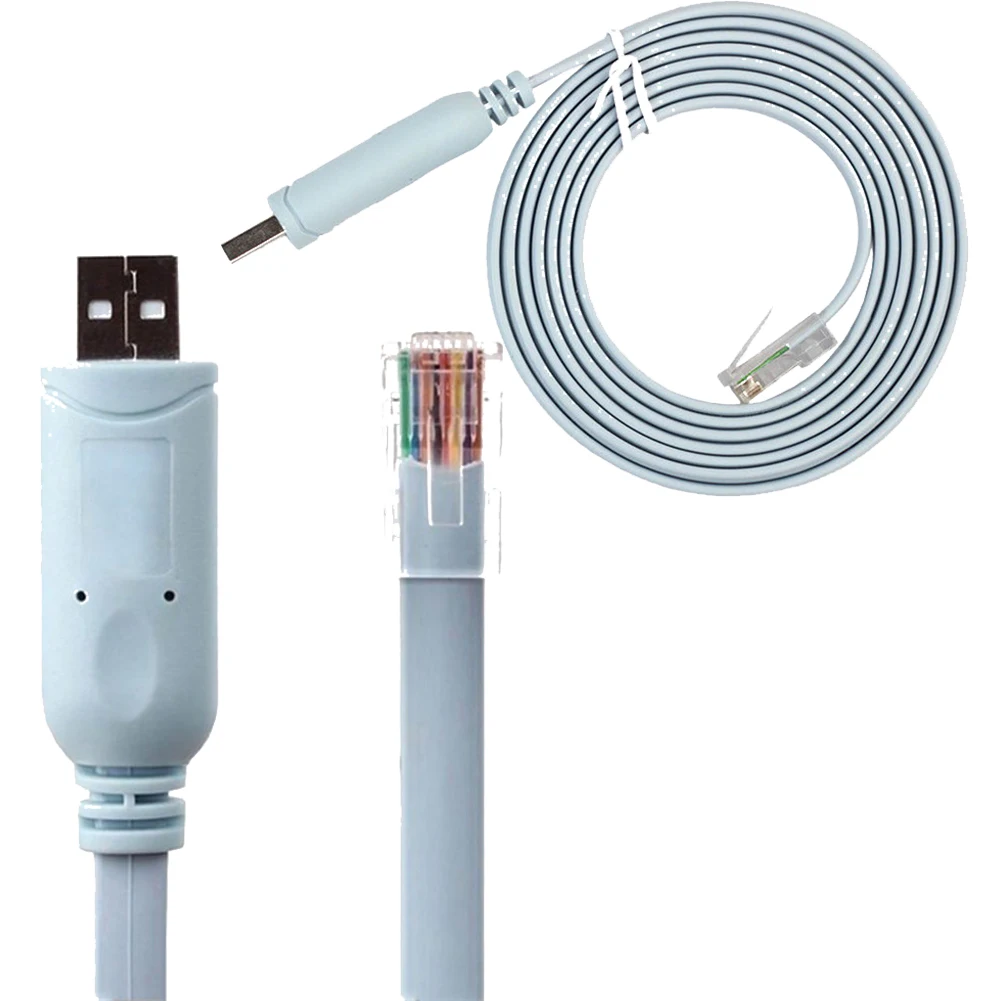 USB к RJ45 для Cisco USB консольный кабель FTDI 744664241835 A7H5 для Cisco H3C HP Arba 9306 huawei маршрутизатор роллвер консоль