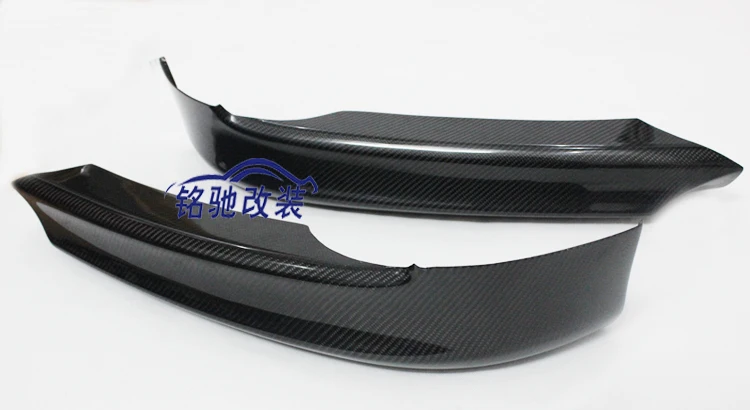 Fit für BMW 3 Serie E90 320 325 Carbon Vorder Umschlag Winkel, Front Lippe, Front Bar, kinn Störung