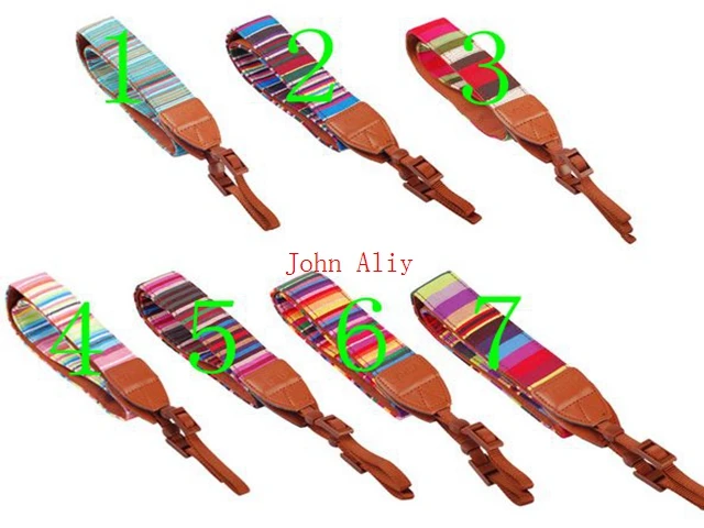 

Practical 500pcs/lot Durable Cotton Camera Strap Vintage Strape for SLR DSLR Canon Sony Camera Accessories