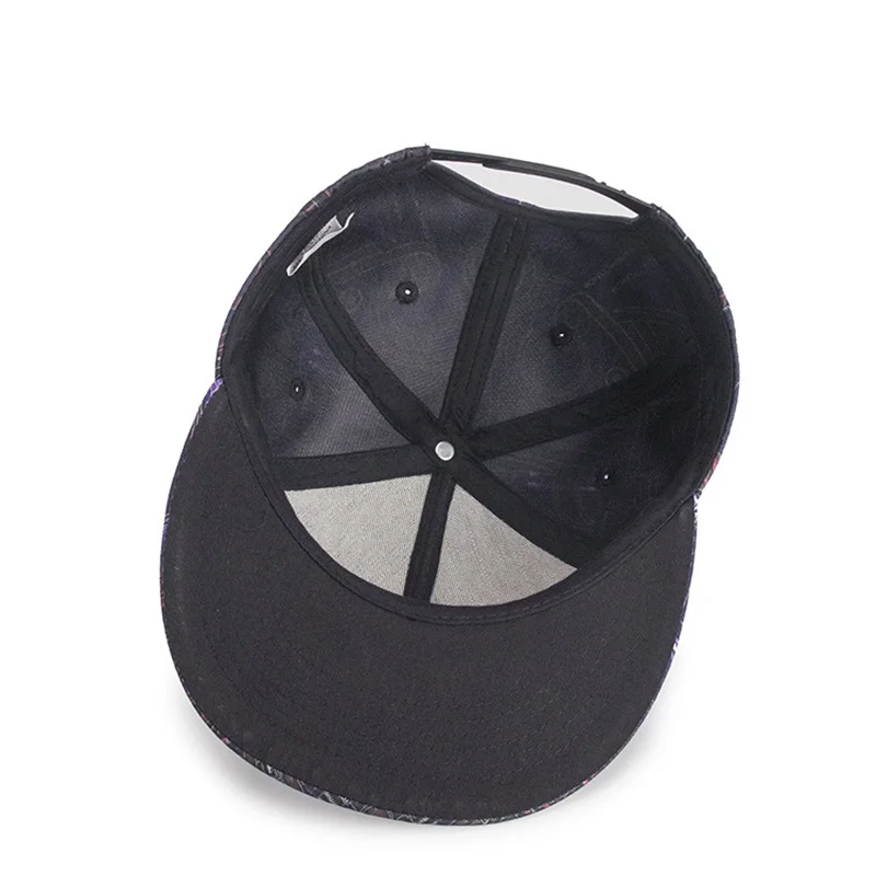 Fashion Summer Baseball Cap For Men Women Hip Hop Hat Sport Skateboard Flat peaked Hat Bone Snapback Caps Casquette homme