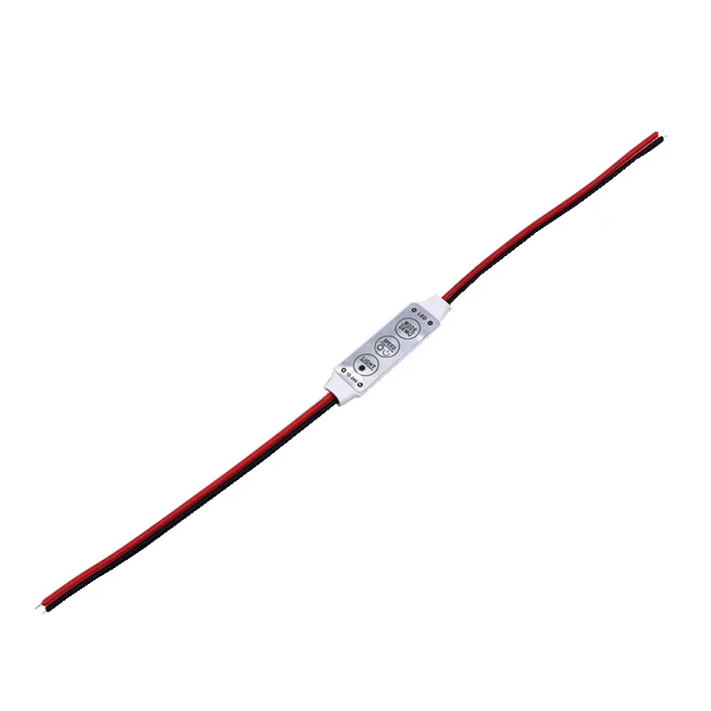 Contrôleur de gradateur anon enraciné avec document unique, lampes à bande LED, interrupteur 12V DC, 3 touches pour 5050, 3528, 5630, 5730, 3014, 1